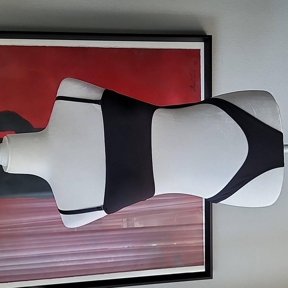 SKIMS Black Cutout One-Piece Swimsuit - Picture 6 of 11